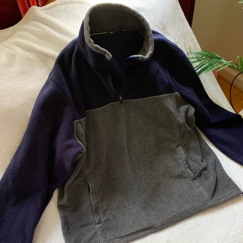 Men’s Fleece Pullover Jacket XL
